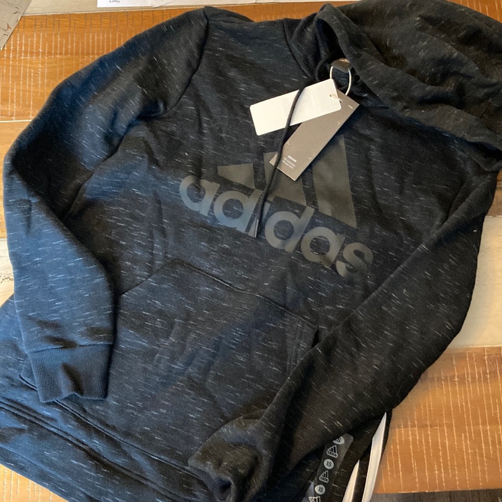 Black adidas hoodie